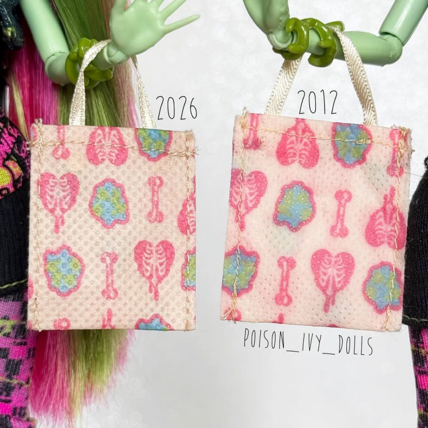 Comparison of the Venus reproduction doll with the first release