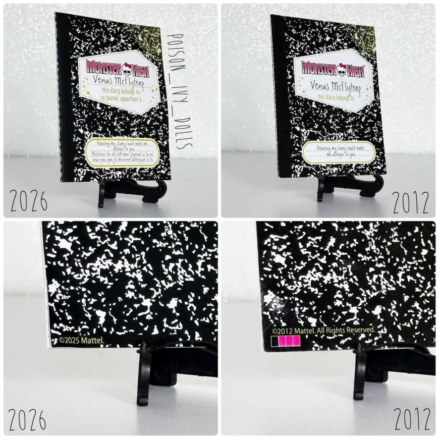 Comparison of the Venus reproduction doll with the first release