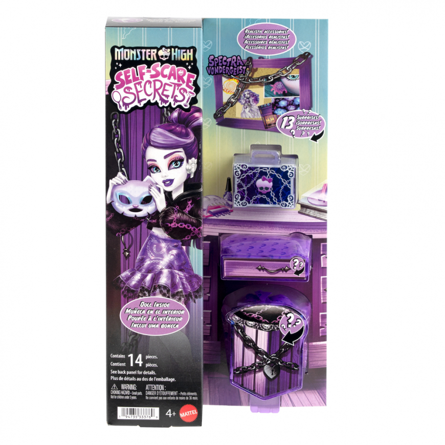 Monster High Self-Scare Secrets Spectra Vondergeist doll
