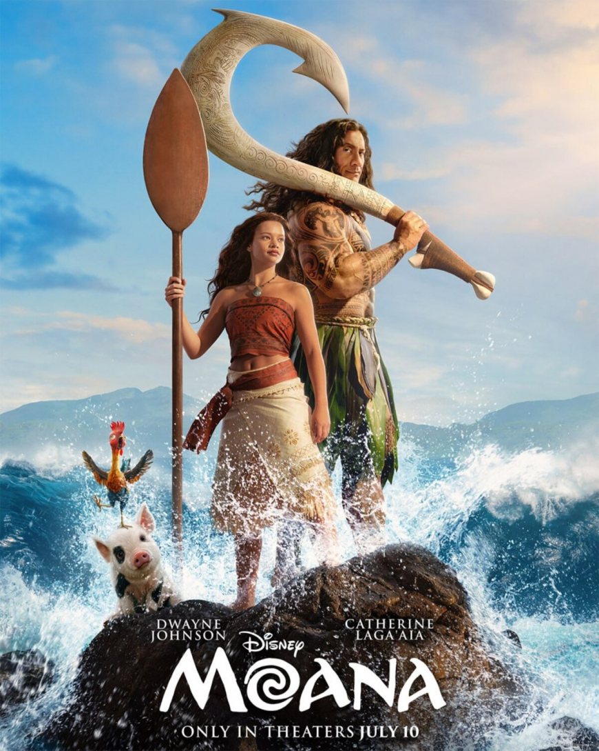 moana live action poster
