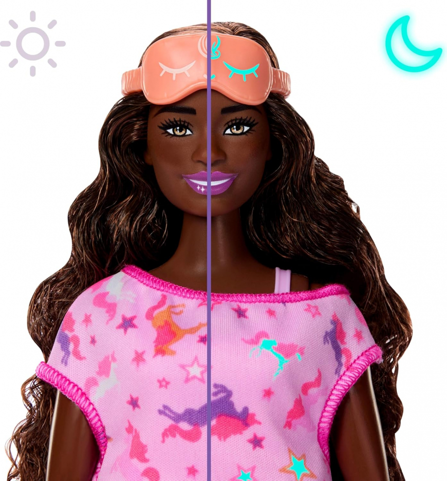 Barbie Sleepover Reveal Pyjama Surprise JMR89 doll