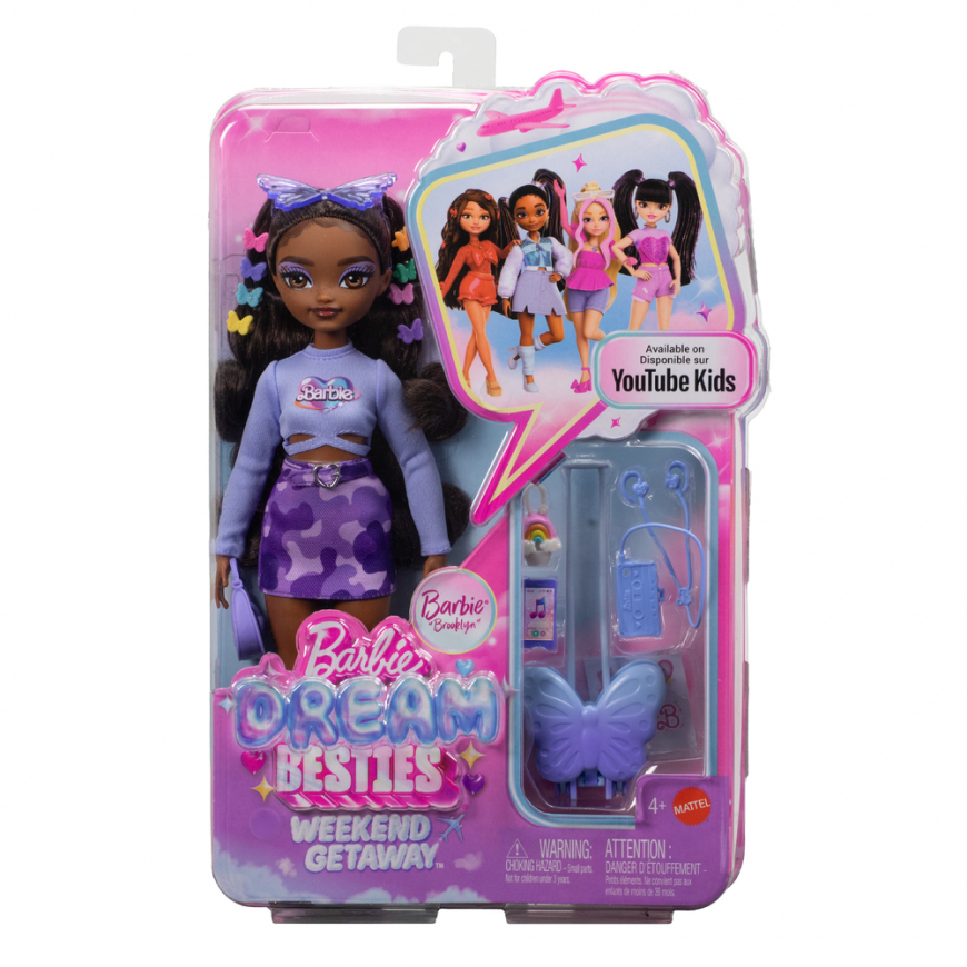 Barbie Dream Besties Weekend Getaway Brooklyn doll