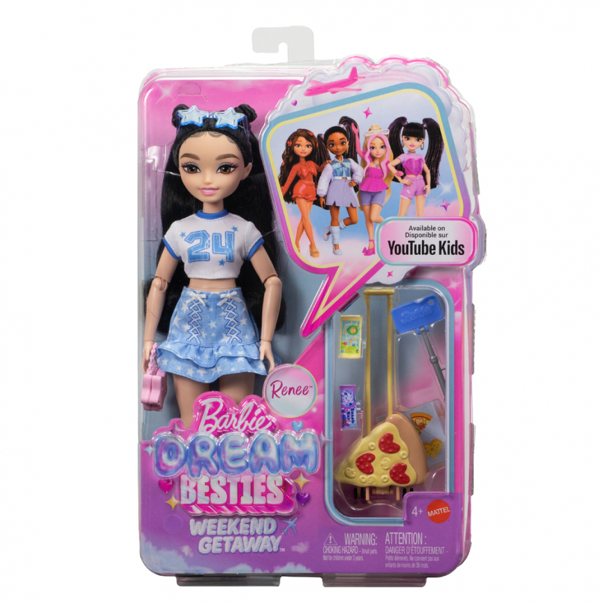 Barbie Dream Besties Weekend Getaway Rene doll