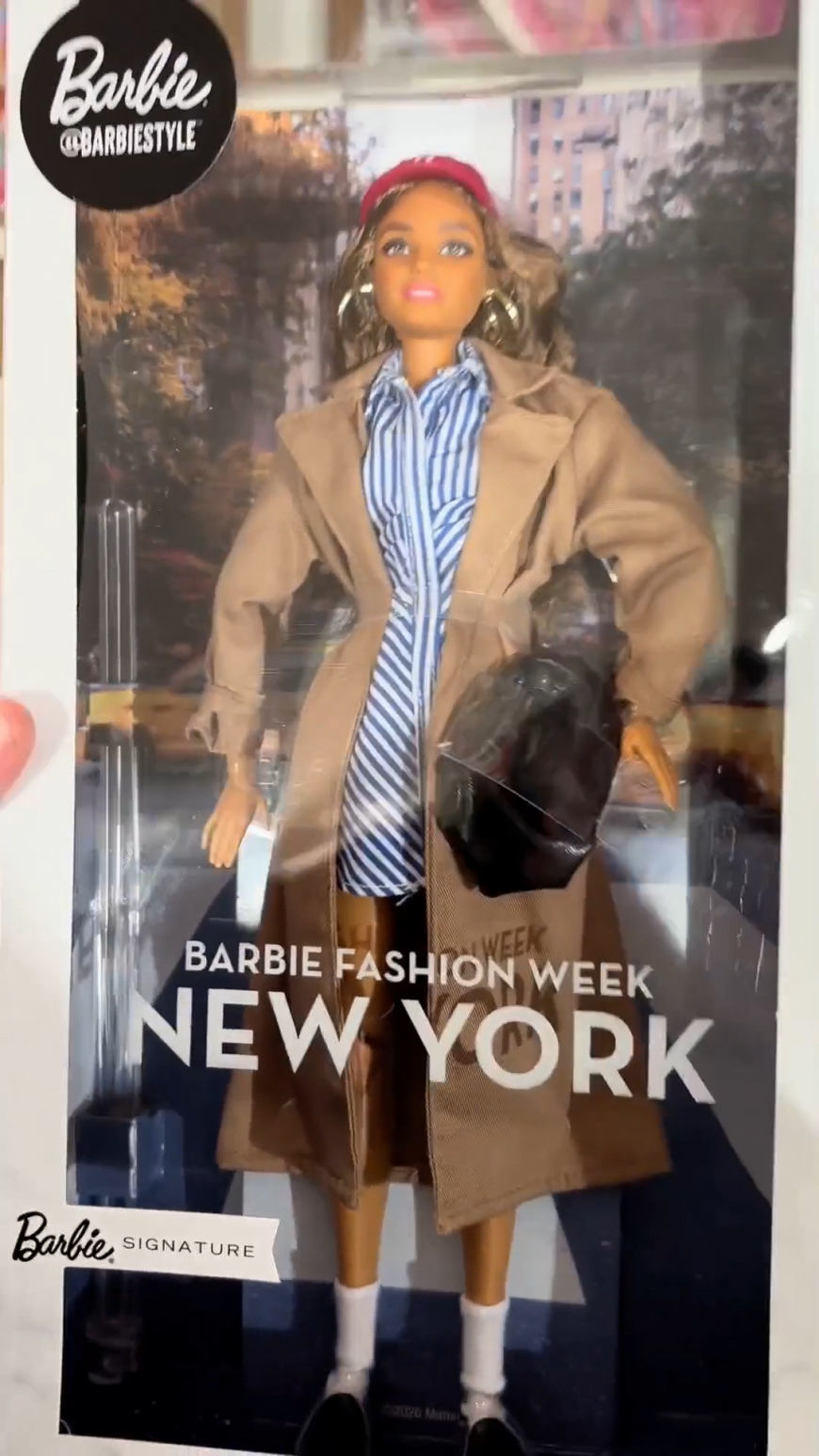 Barbie Signature BarbieStyle Fashion Week New York doll irl