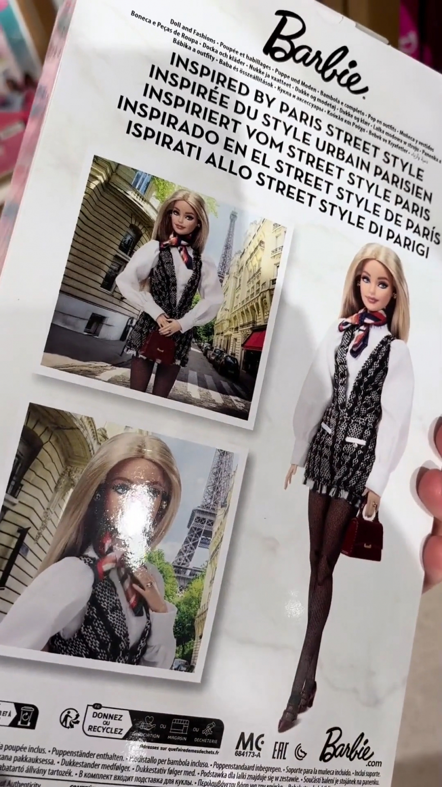 Barbie Signature BarbieStyle Fashion Week Paris doll irl