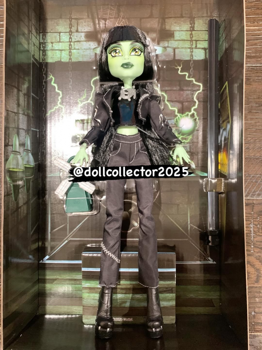 Monster High Skullector x Frankenstein doll 2026 detailed photos