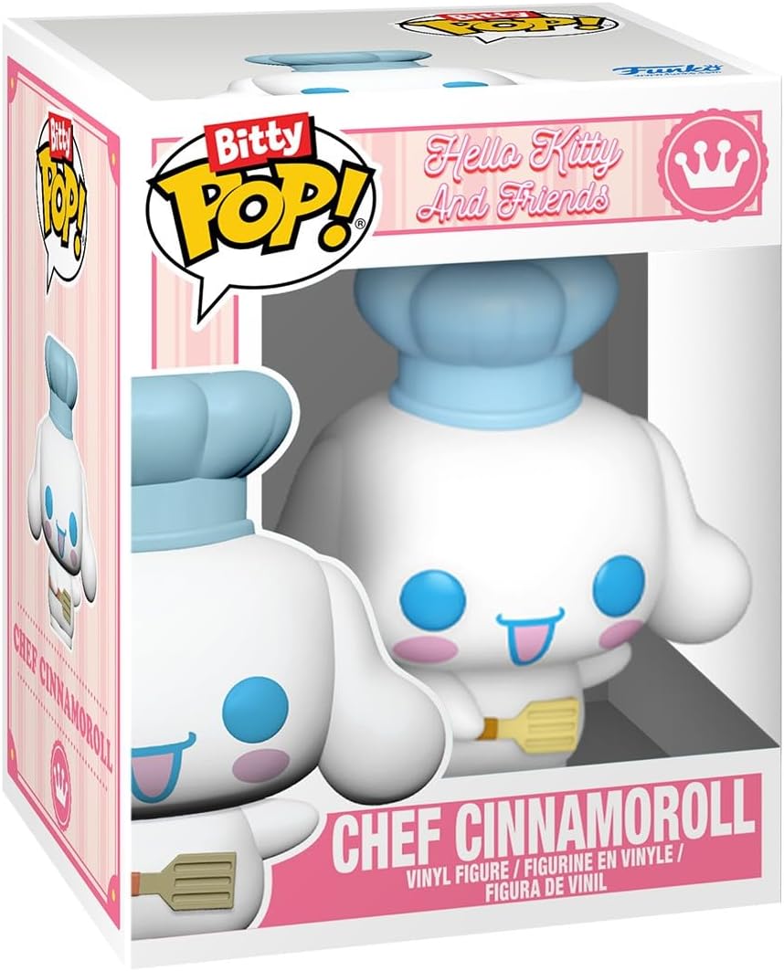 Funko Pop! Bitty Town: Sanrio - Town Chef Cinnamoroll and Café Cinnamoroll