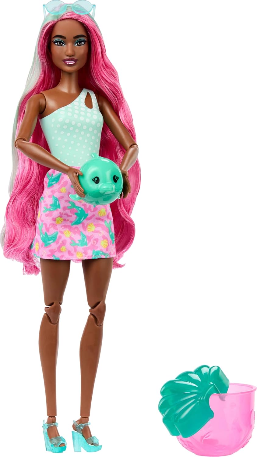 Barbie Pop Reveal Sea Slushy Series doll Dolphin JKF60