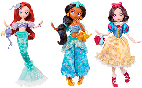 Mattel Disney Princess Manga dolls