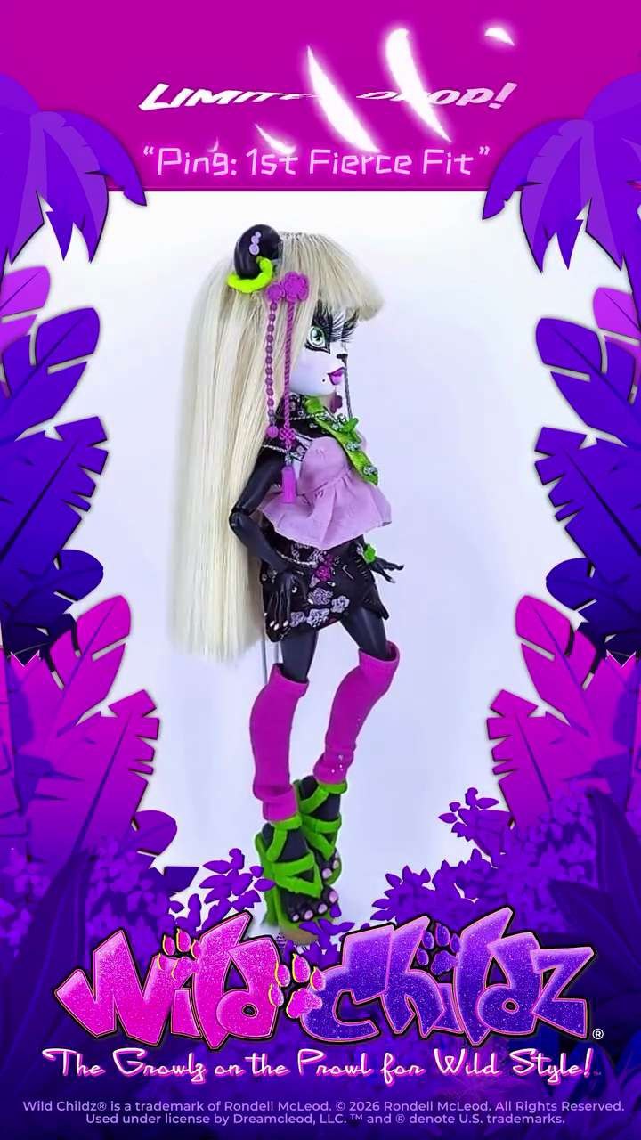 Wild Childz Ping doll