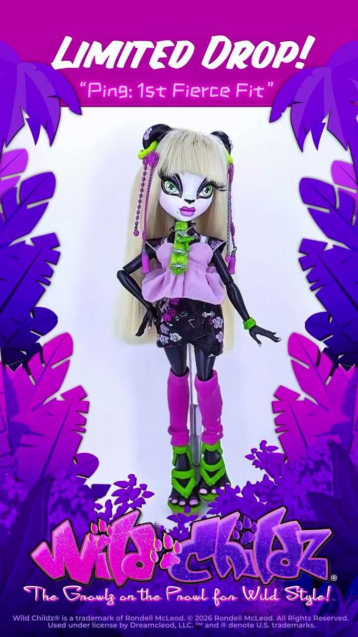 Wild Childz Ping doll