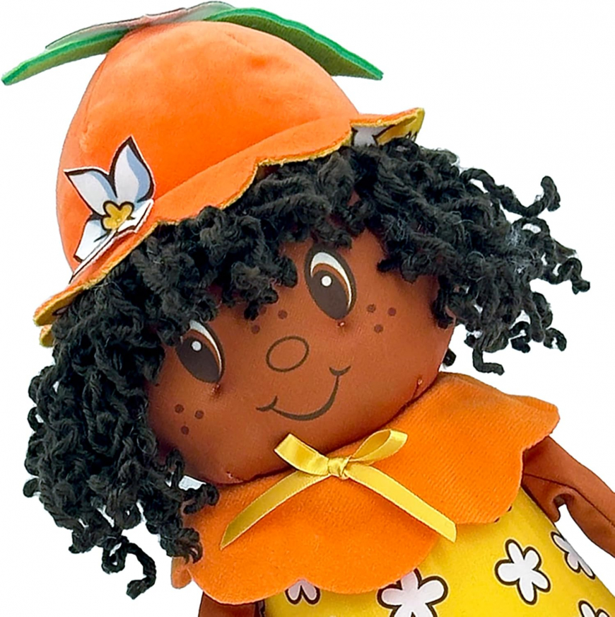 Pop 'n' Flip Orange Blossom plush doll