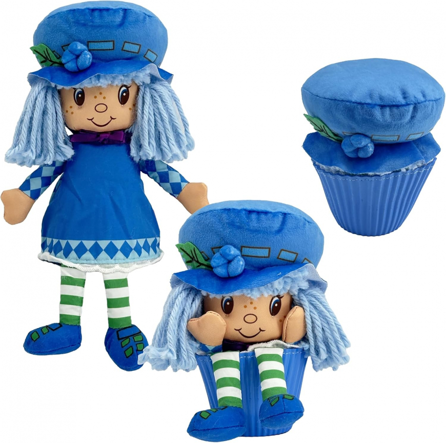 Pop 'n' Flip Blueberry Muffin plush doll