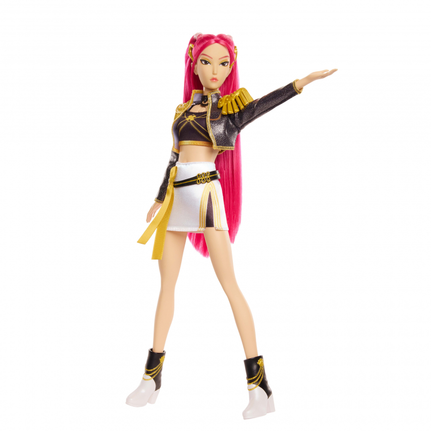 KPop Demon Hunters Huntrix Golden singing Mira doll