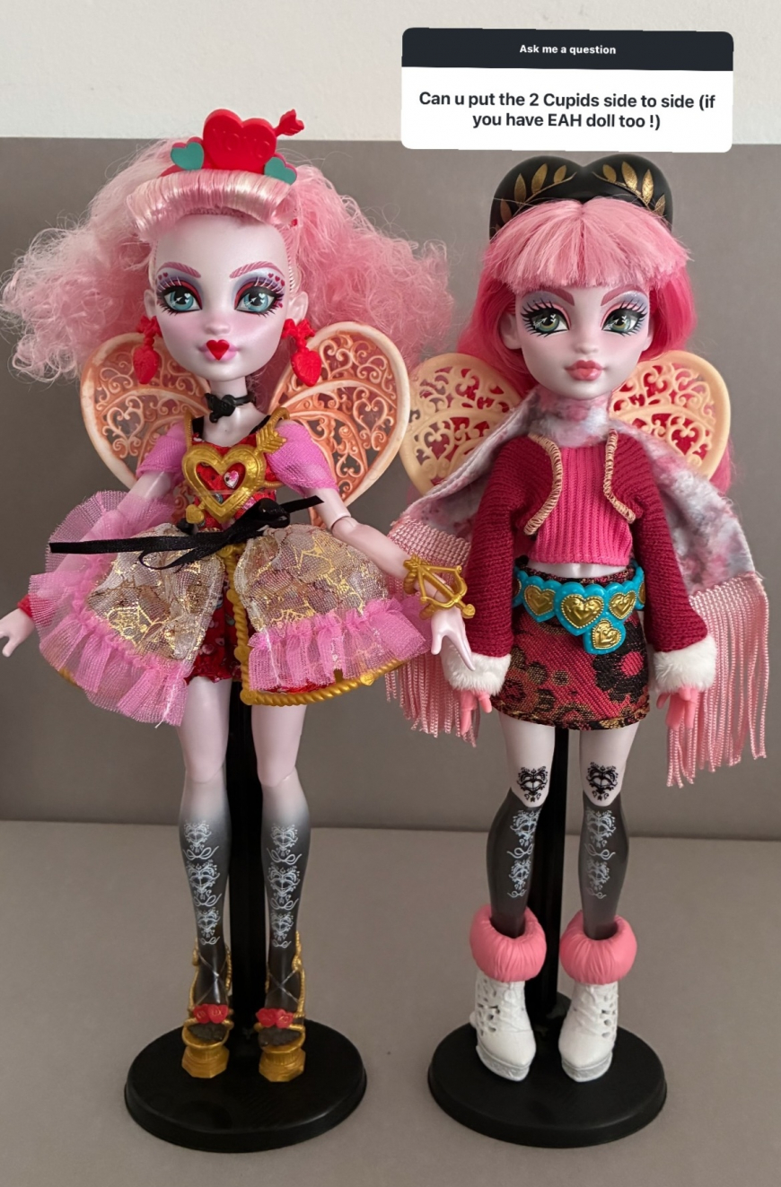 Cabin Slay-cation Cupid Asteria doll in details
