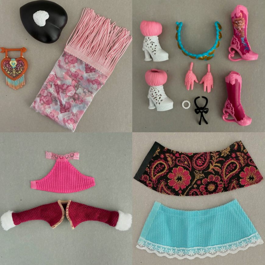 Cabin Slay-cation Cupid Asteria doll in details