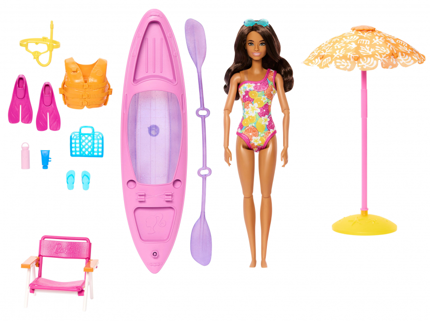 Barbie Summer Vacation doll with Kayak JLX40