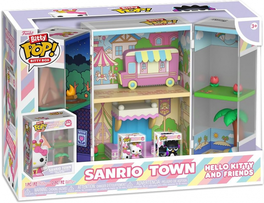Funko Pop! Bitty Boxes: Sanrio - SanrioTown - Hello Kitty and Badtz-Maru