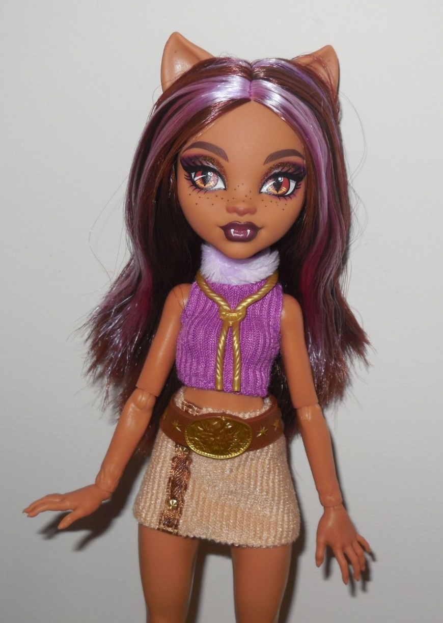 Monster High Skulltimate Secrets Destination Cabin Slay-cation Clawdeen Wolf doll irl detailed photos