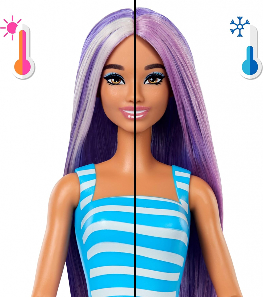 Barbie Pop Reveal Sea Slushy Series doll Sea Horse JKF61