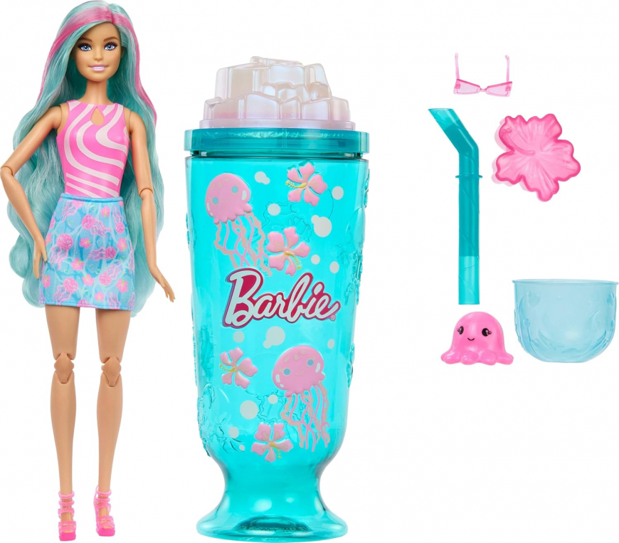 Barbie Pop Reveal Sea Slushy Series doll Jellyfish JKF62
