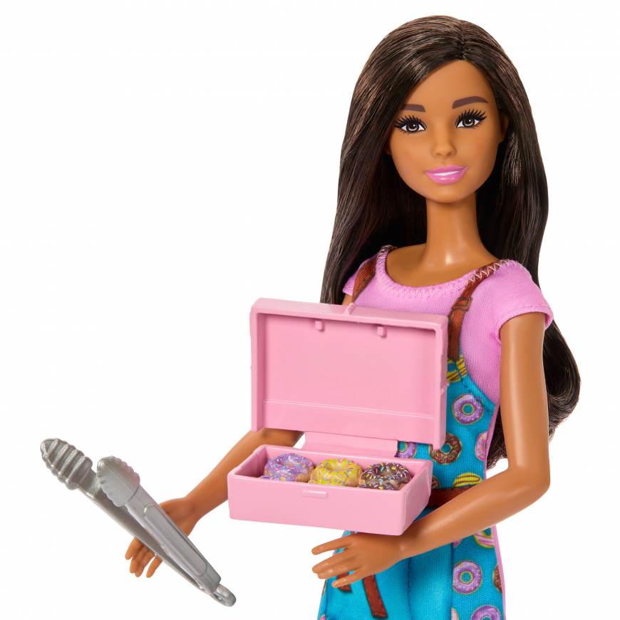 Barbie Careers Donut Shop Playset with Fashion Doll