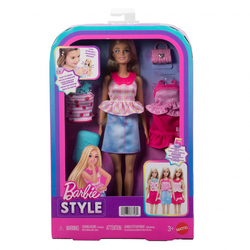 Barbie Style Easy To Dress Malibu doll