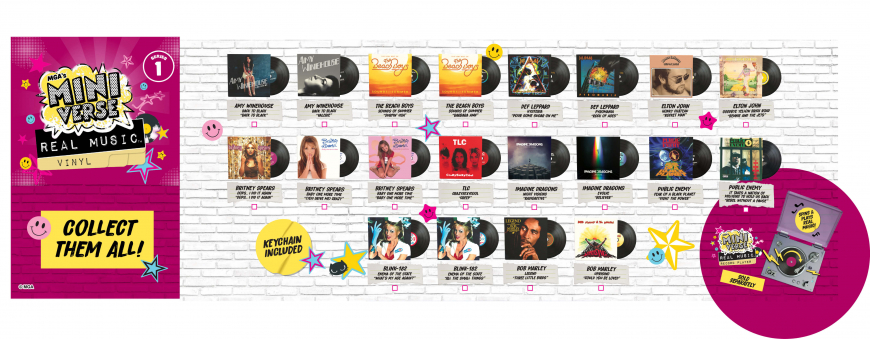 MGA's Miniverse Real Music Vinyl