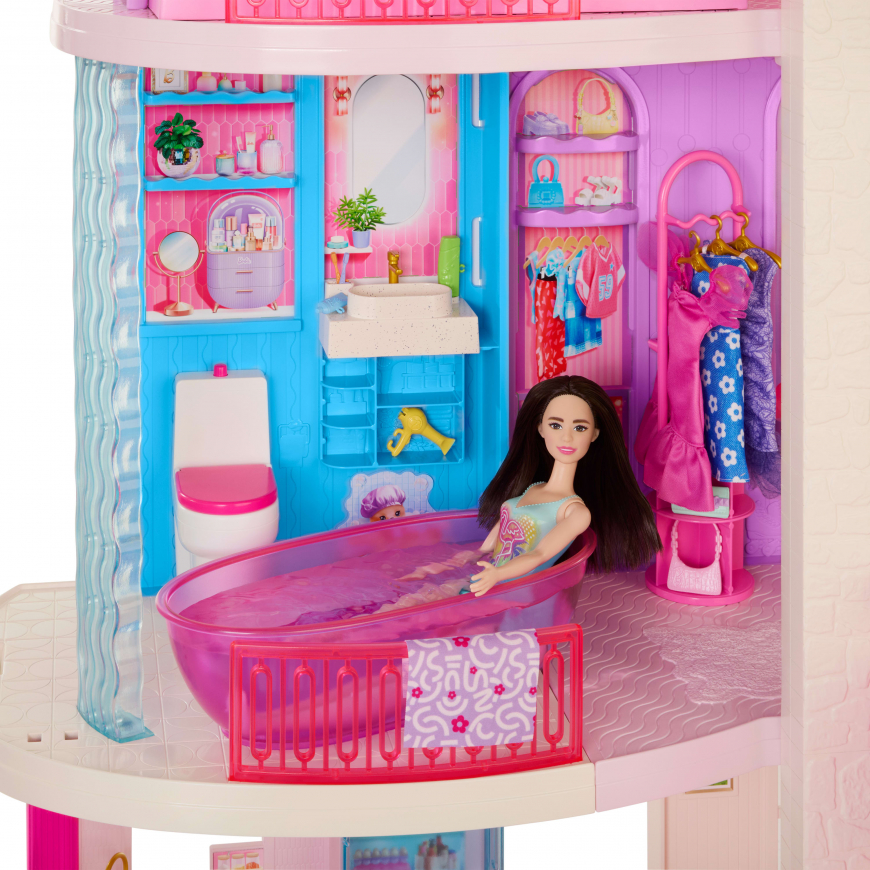 Barbie Customizable Dreamhouse Doll House with Accessories