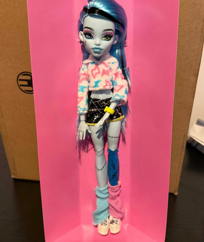 Monster High Self-Scare Secrets Frankie Stein doll irl photo