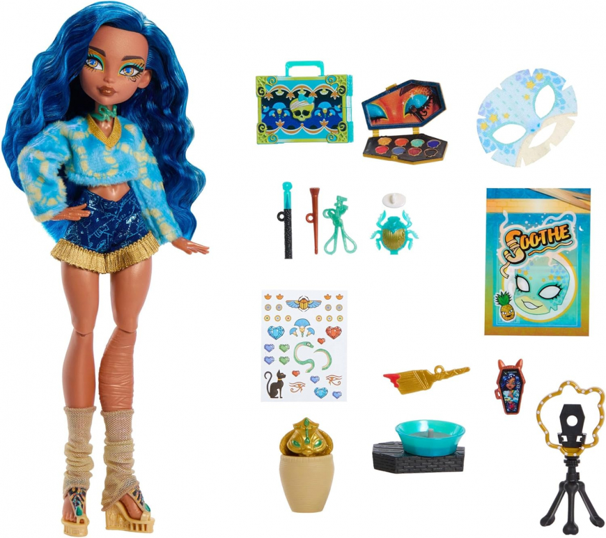 Monster High Self-Scare Secrets Cleo de Nile doll