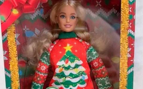 Barbie Signature Holiday Sweaters dolls 2026