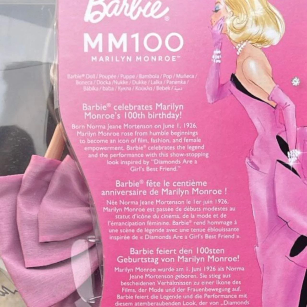 Barbie Signature Marilyn Monroe Centennial doll 2026 - YouLoveIt.com Barbie Signature Marilyn Monroe Centennial doll 2026 - YouLoveIt.com