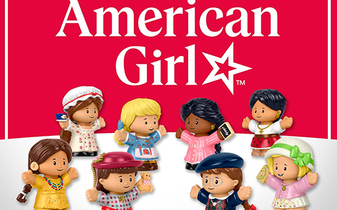 Little People Collector American Girl 40th Anniversary set