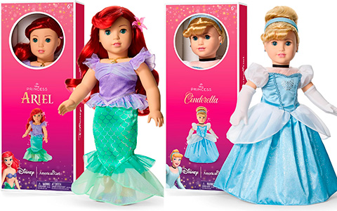 American Girl Disney Princess dolls