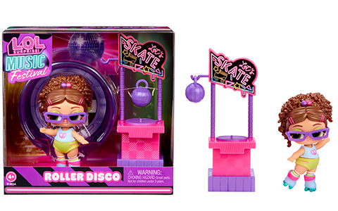 LOL Surprise Music Festival Furniture Packs with dolls