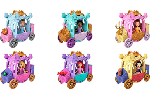 Disney Princess Cariage Reveal dolls