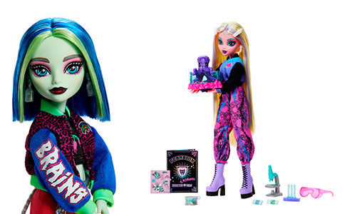 Monster High Fearbook 2026 dolls: Lagoona Blue, Ghoulia Yelps and Draculaura