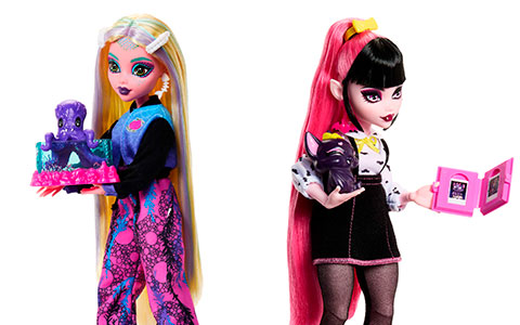 Monster High Fearbook 2026 dolls: Lagoona Blue, Ghoulia Yelps and Draculaura
