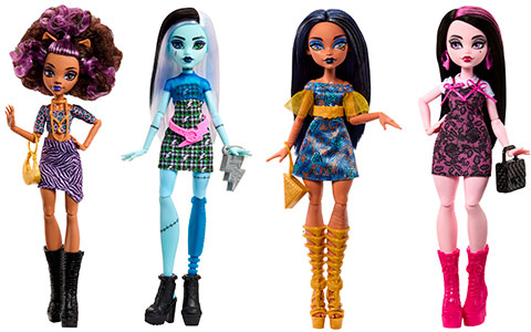 Monster High G3 Monsteristas budget dolls