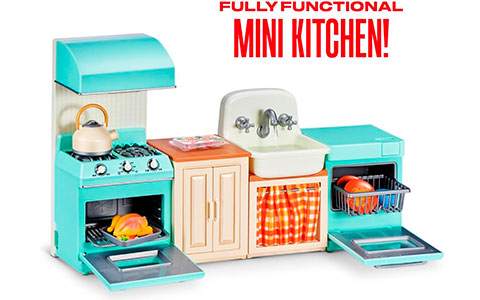 Mini Brands Really Works Magic Cook Kitchen Playset