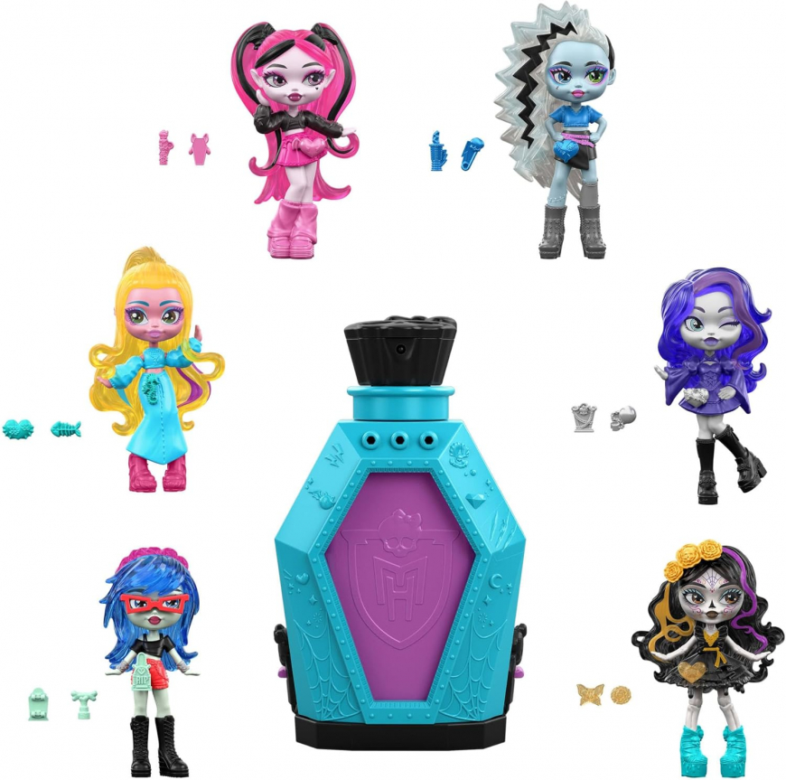 Monster High Little Frights Mini Doll figures