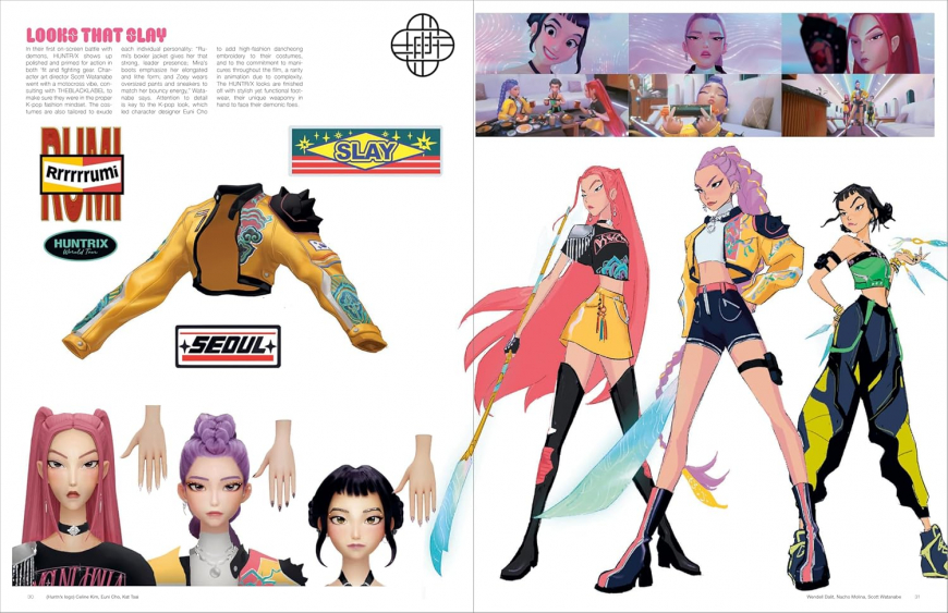The Art of KPop Demon Hunters: Platinum Edition book