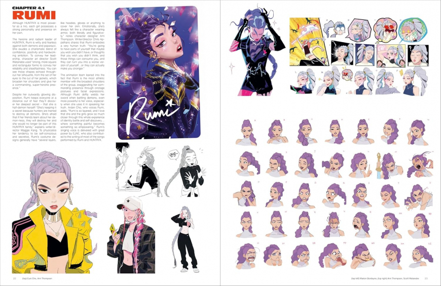 The Art of KPop Demon Hunters: Platinum Edition book