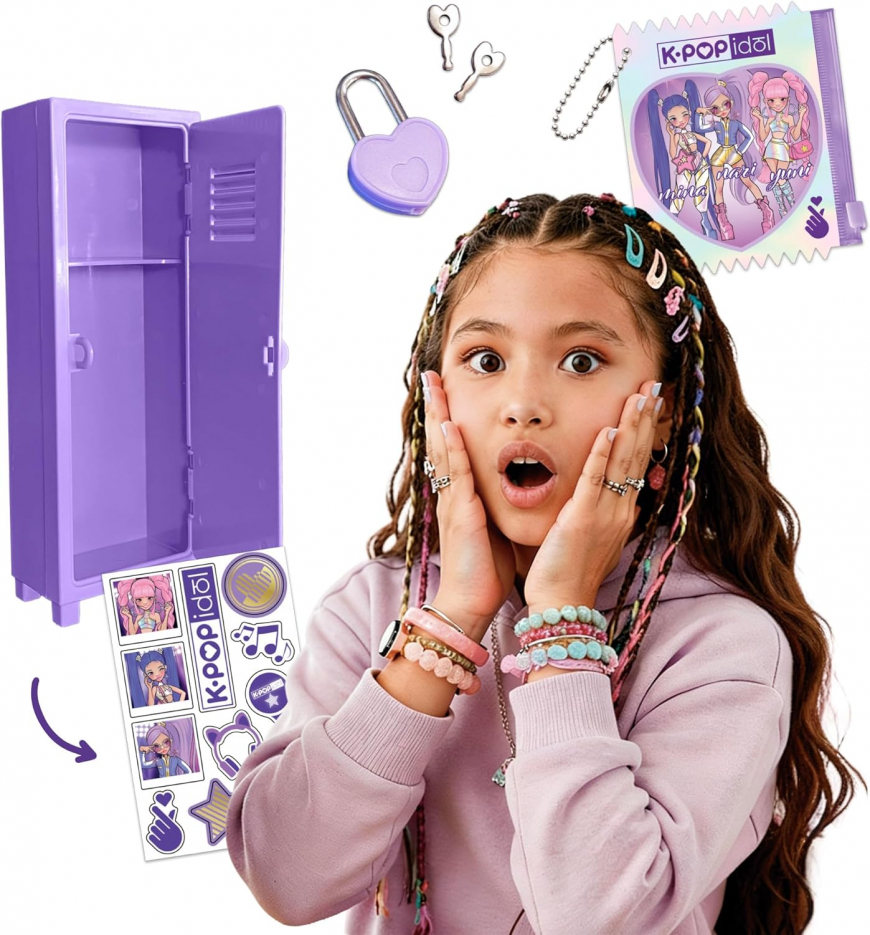 K-Pop Idol Mini Locker Playset