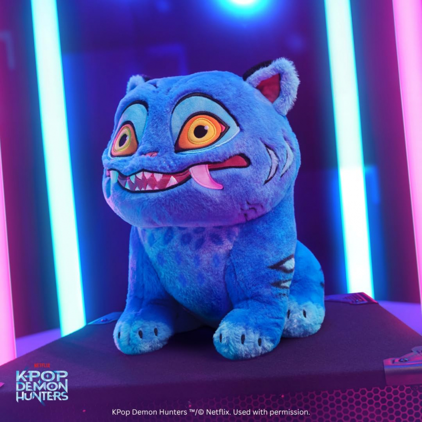 Kpop Demon Hunters 12-inch plush Derpy Tiger