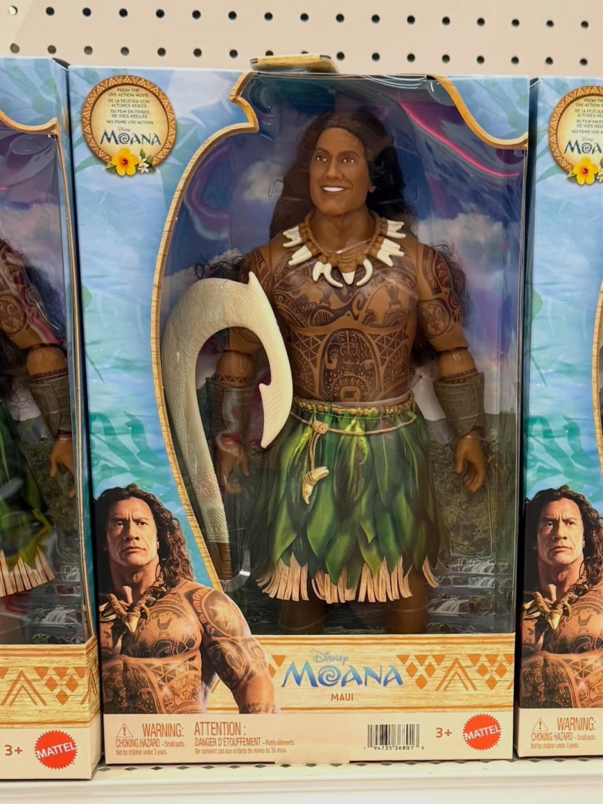 Moana Live Action Movie dolls from Mattel