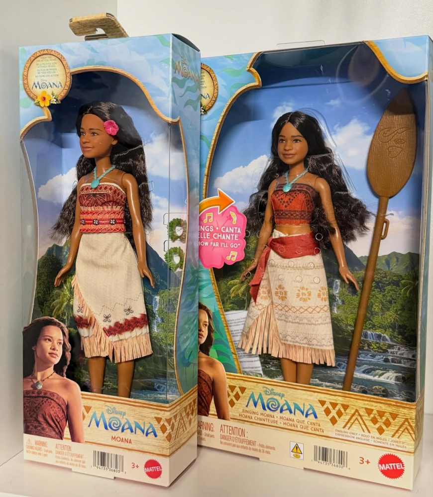 Moana Live Action Movie dolls from Mattel