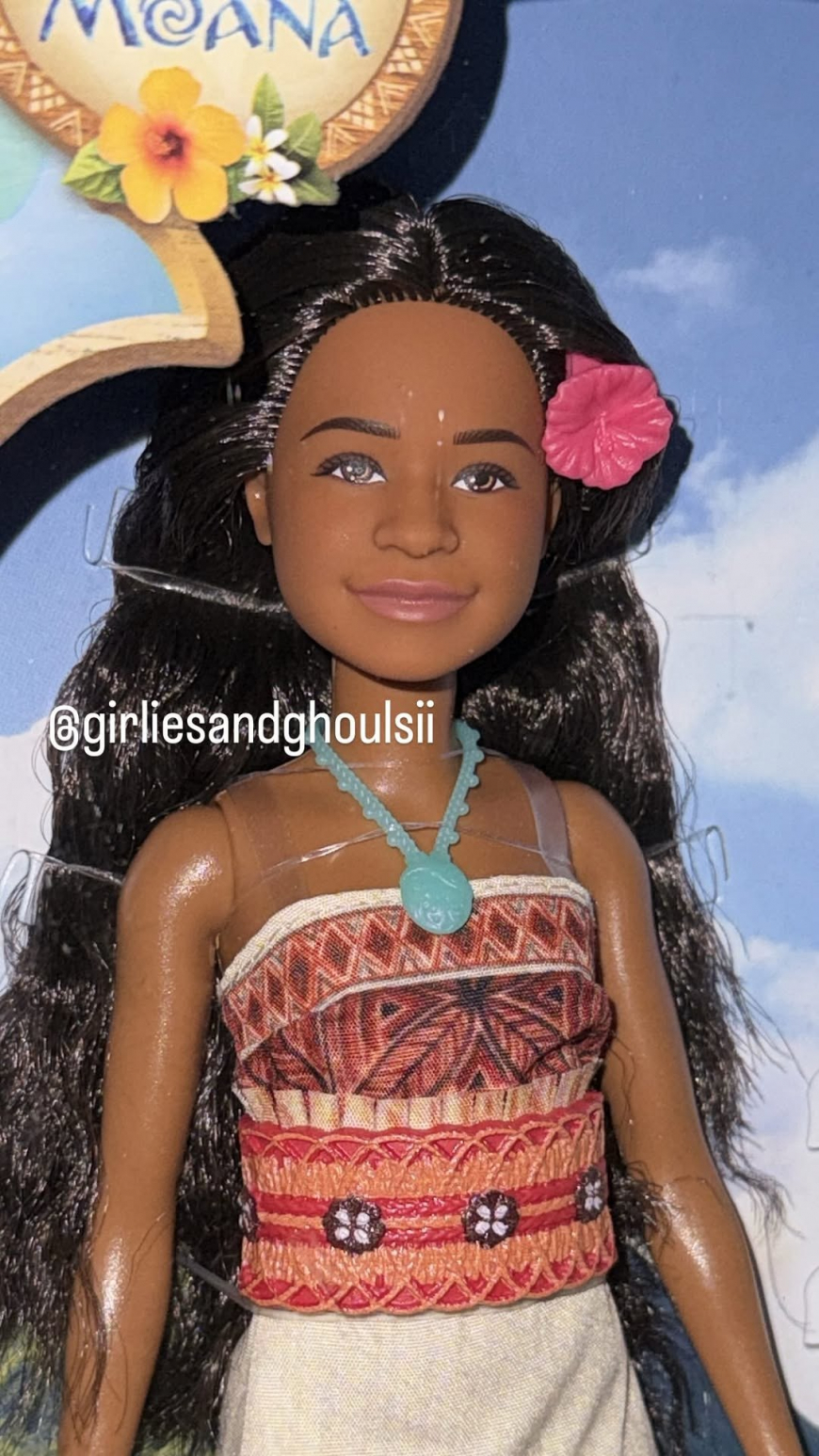 Moana Live Action Movie dolls from Mattel
