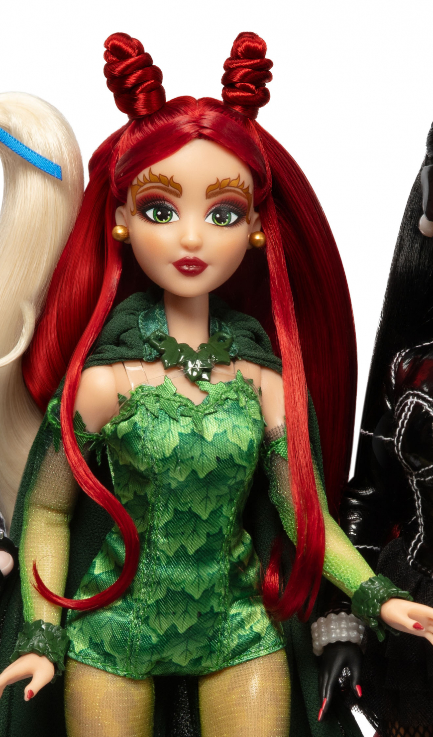DC Fashion Dolls collection from JAKKS Pacific Harley Quinn, Poison Ivy, Catwoman, and Supergirl